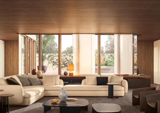 Журнальный столик от фабрики Poliform модель Orbit Side Table