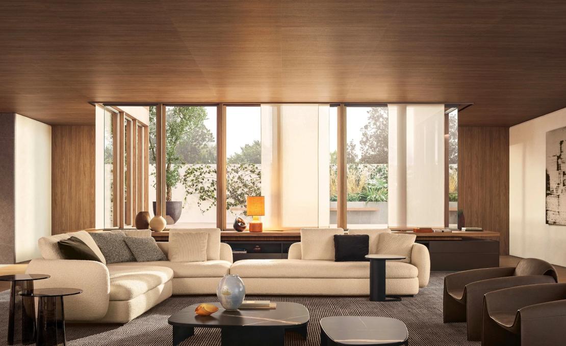 Журнальный столик от фабрики Poliform модель Orbit Side Table