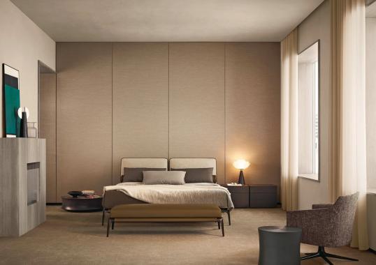 Кровать от фабрики Poliform модель Park 1 Bed