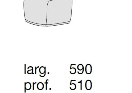 Пуф Poliform SMPO059 image 2