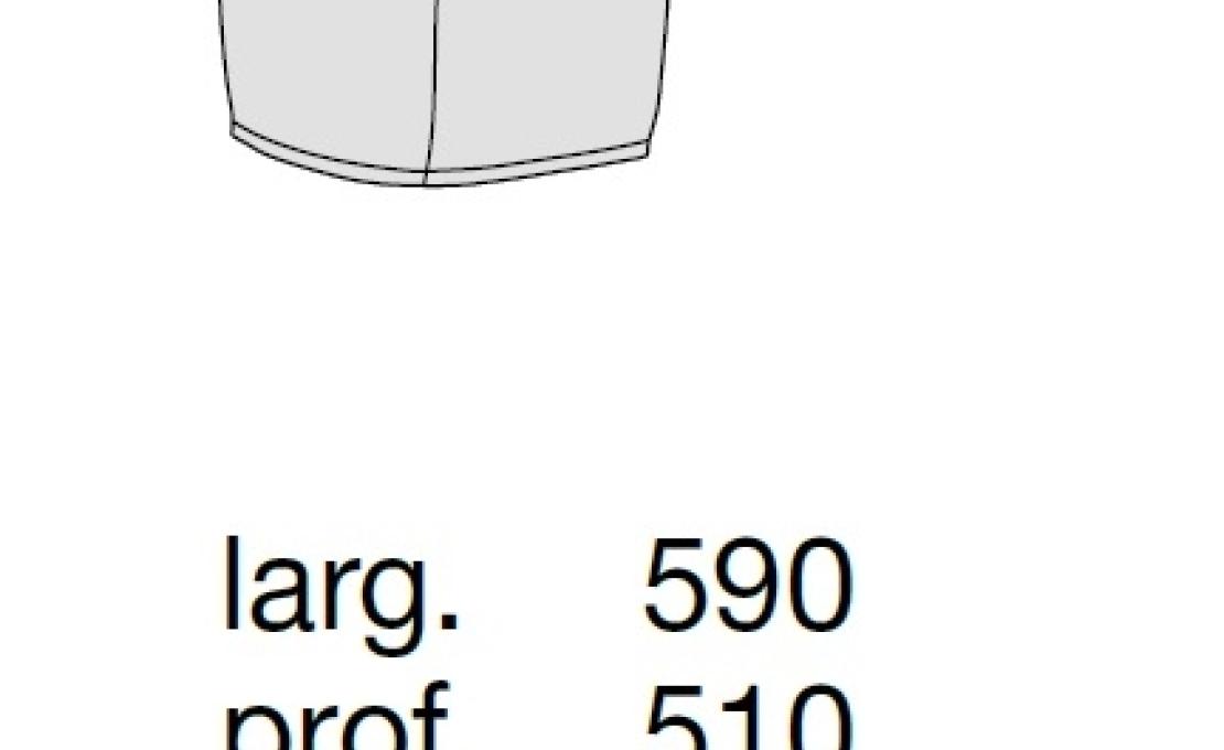 Пуф от фабрики Poliform модель SMPO059