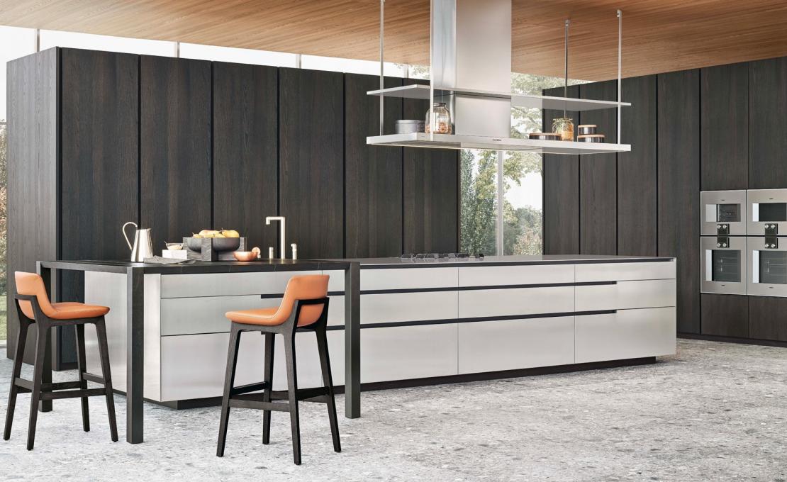 Кухни от фабрики Poliform модель Phoenix Kitchen