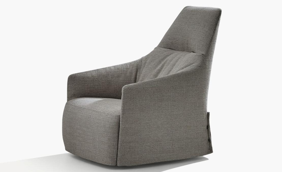 Кресло от фабрики Poliform модель Santa Monica Lounge Arm 