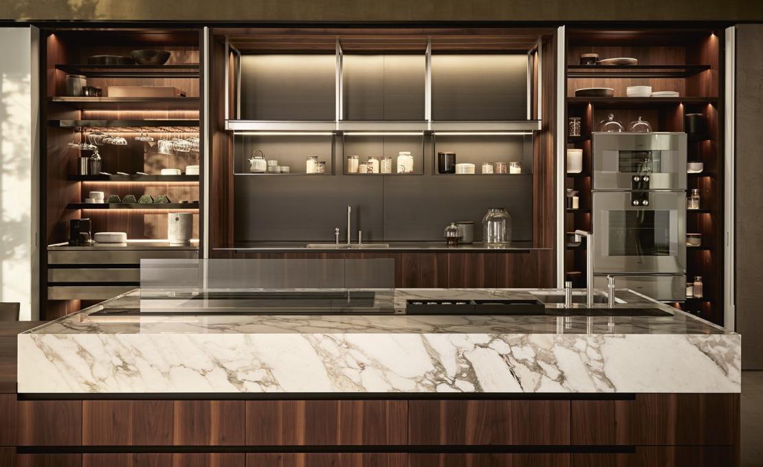 Кухни от фабрики Poliform модель Phoenix Kitchen