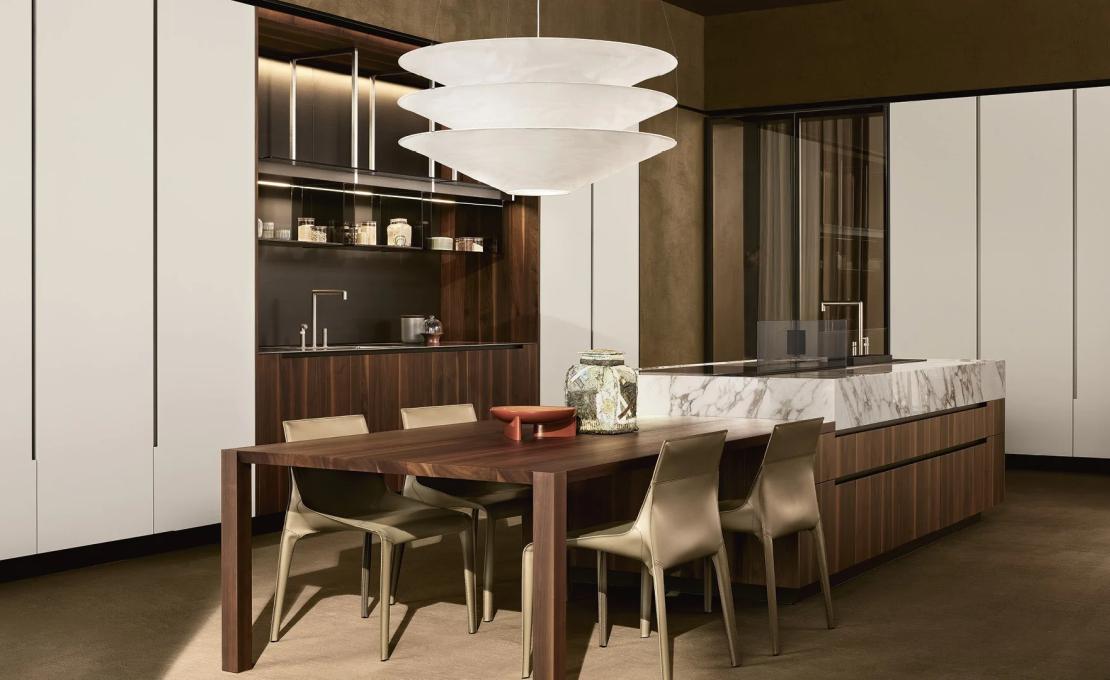 Кухни от фабрики Poliform модель Phoenix Kitchen