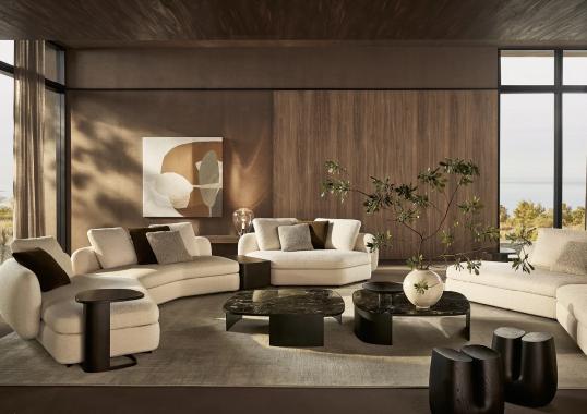 Диван от фабрики Poliform модель Saint-Germain Sofa