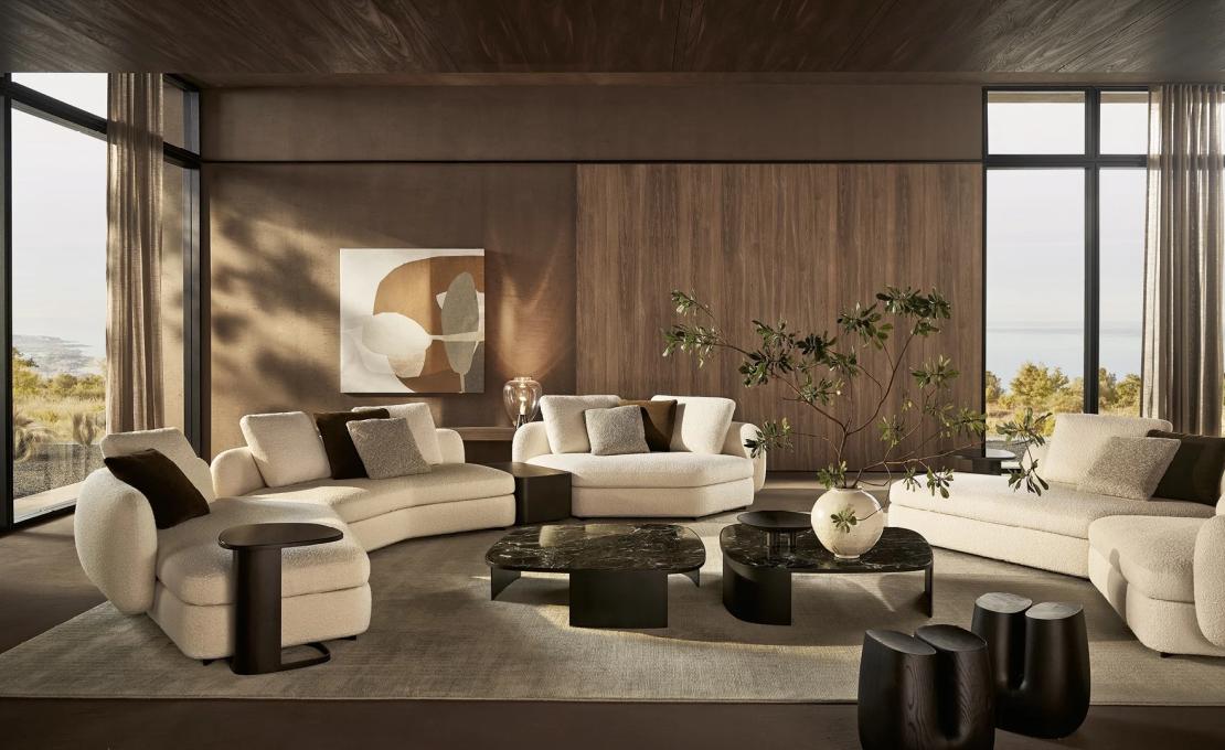 Диван от фабрики Poliform модель Saint-Germain Sofa