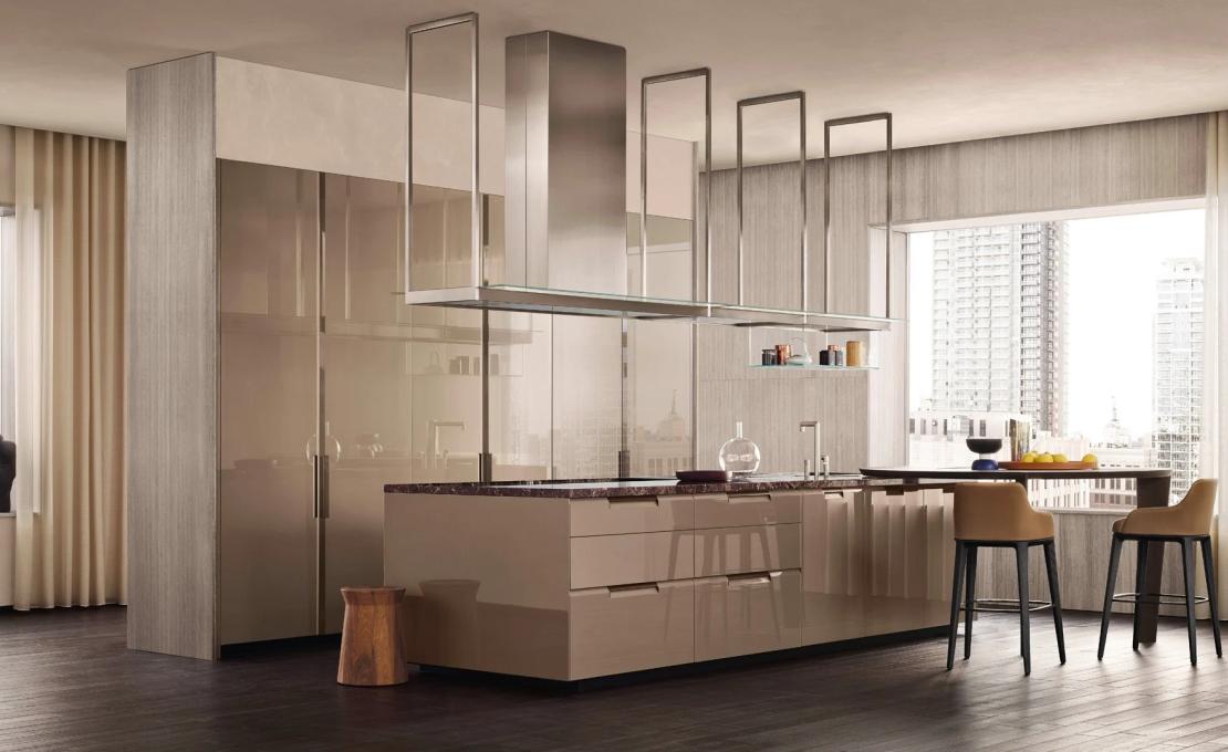 Кухни от фабрики Poliform модель Shape Kitchen