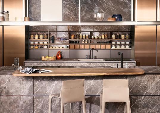 Барный стул от фабрики Poliform модель Seattle  Poliform 