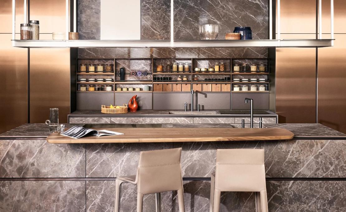 Барный стул от фабрики Poliform модель Seattle  Poliform 