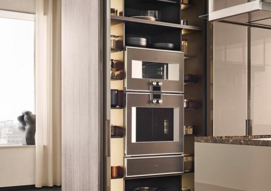 Кухни от фабрики Poliform модель Shape Kitchen