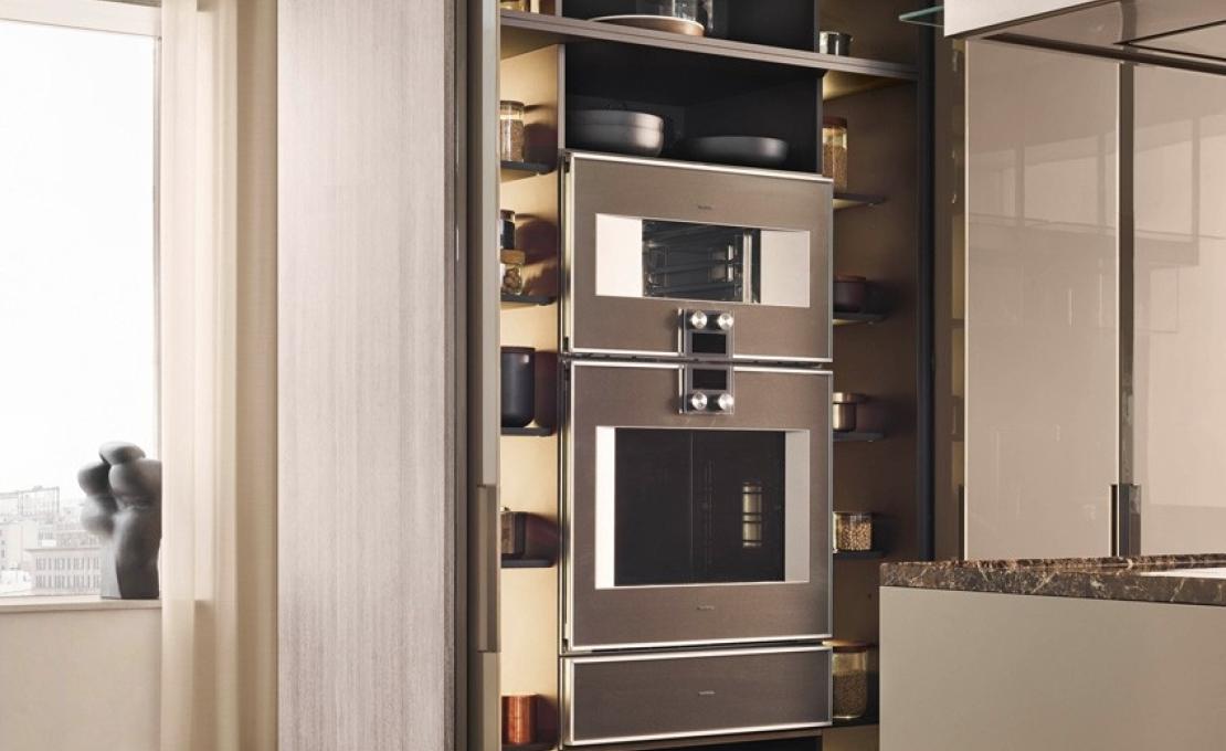 Кухни от фабрики Poliform модель Shape Kitchen