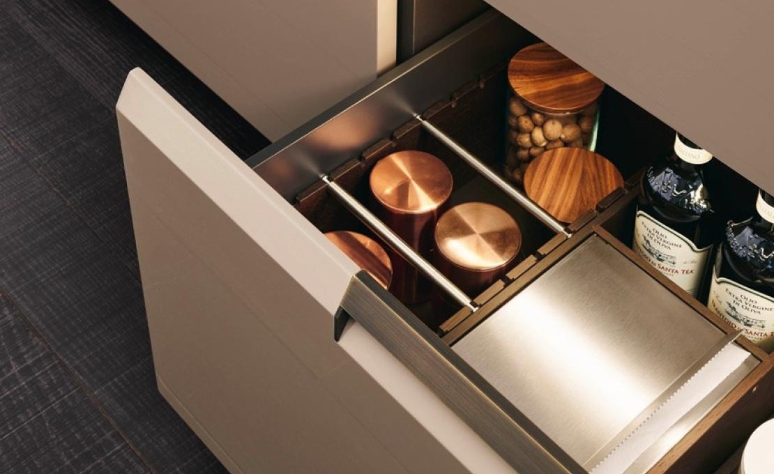 Кухни от фабрики Poliform модель Shape Kitchen