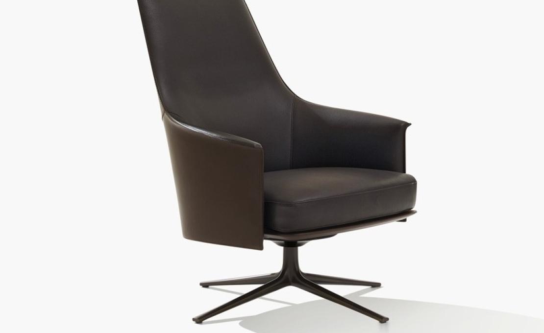 Кресло от фабрики Poliform модель Stanford Lounge Arm