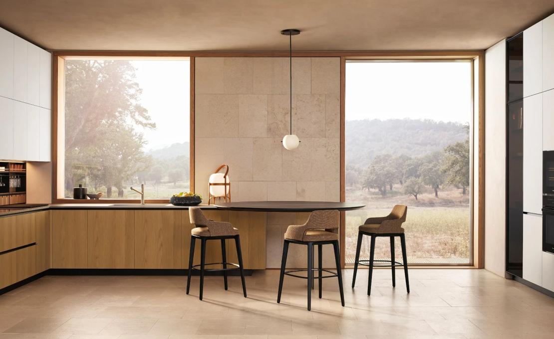 Барный стул от фабрики Poliform модель Sophie Lite 