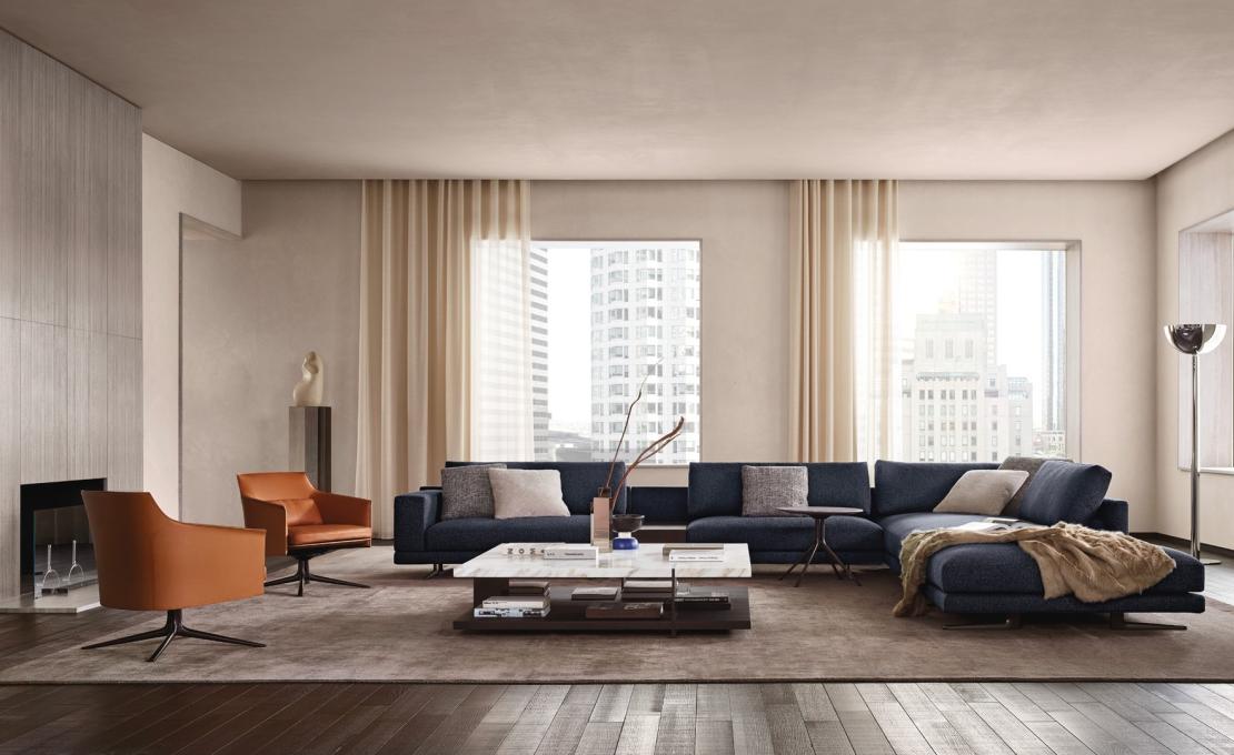 Кресло от фабрики Poliform модель Stanford Arm