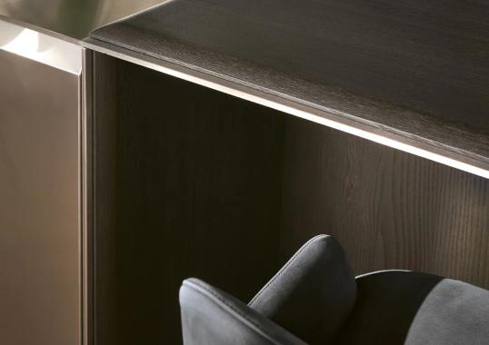 Кухни от фабрики Poliform модель Shape Kitchen