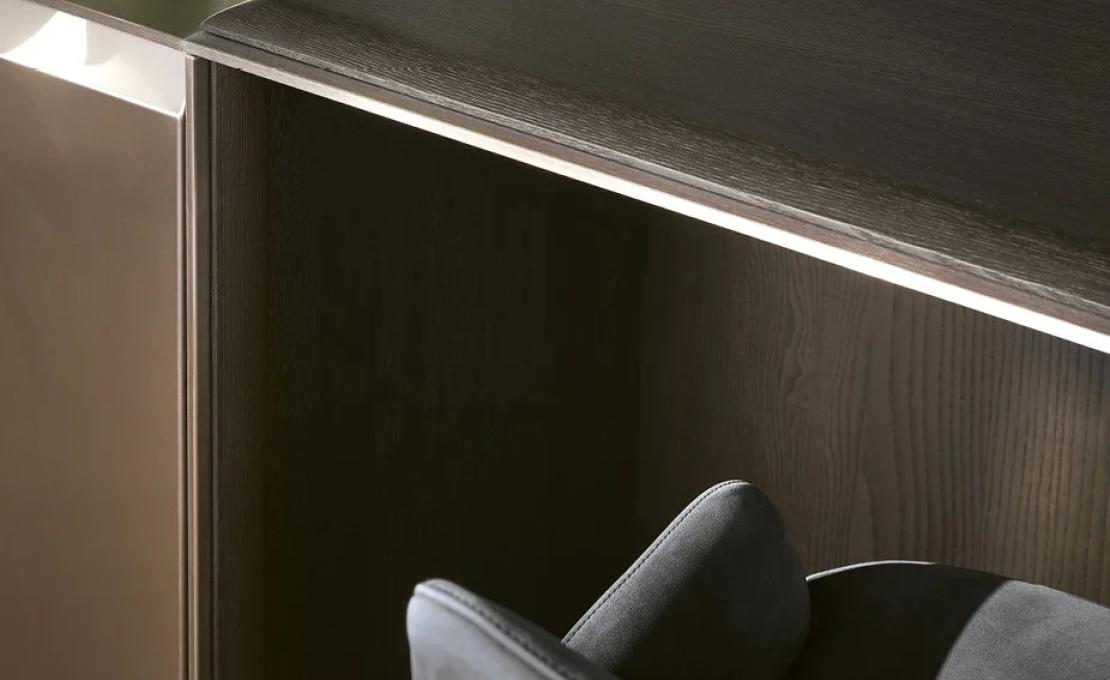 Кухни от фабрики Poliform модель Shape Kitchen