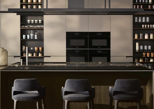 Кухни от фабрики Poliform модель Shape Kitchen