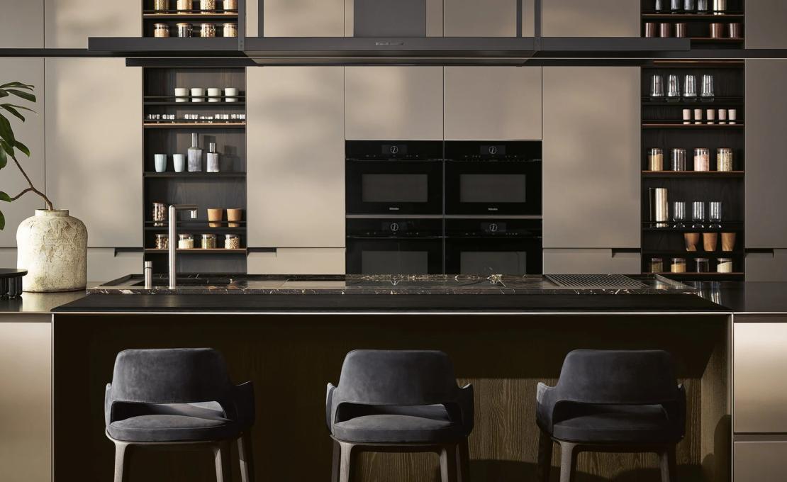 Кухни от фабрики Poliform модель Shape Kitchen