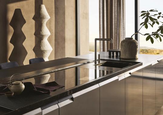 Кухни от фабрики Poliform модель Shape Kitchen