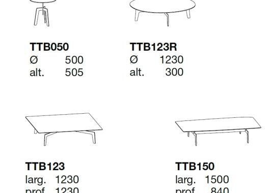 Журнальный столик Poliform Tribeca image 2