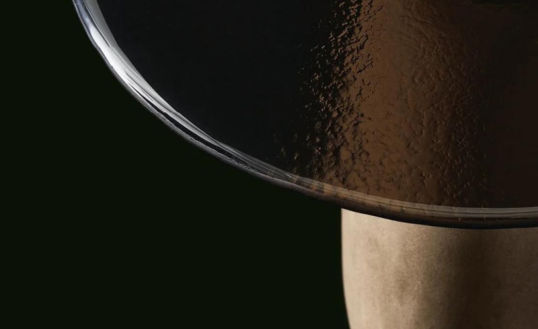 Уличный стол от фабрики Poliform модель STRATA  GLASS