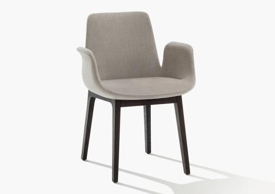 Стул Poliform Ventura Chair With Armrests image 1