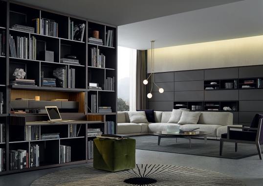 Стеллаж для книг Poliform Wall System Poliform image 2