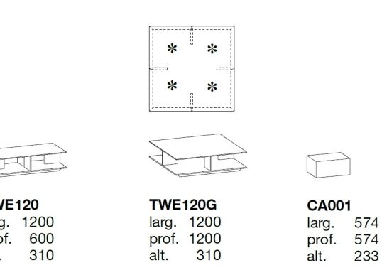 Журнальный столик Poliform Westside image 2