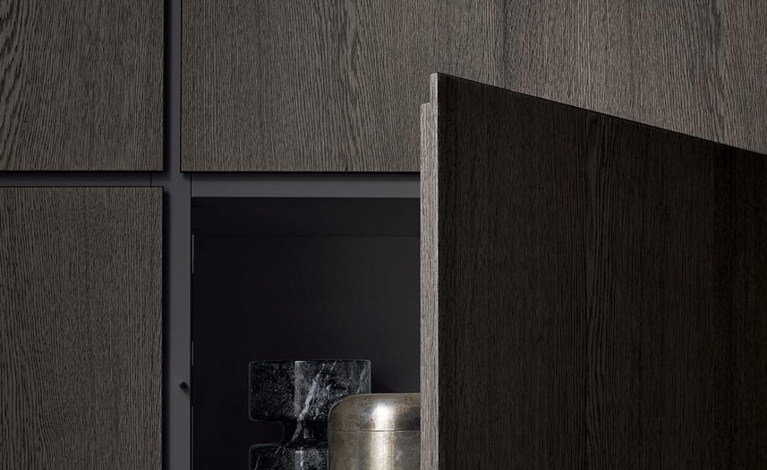 Стеллаж для книг от фабрики Poliform модель Wall System Poliform 