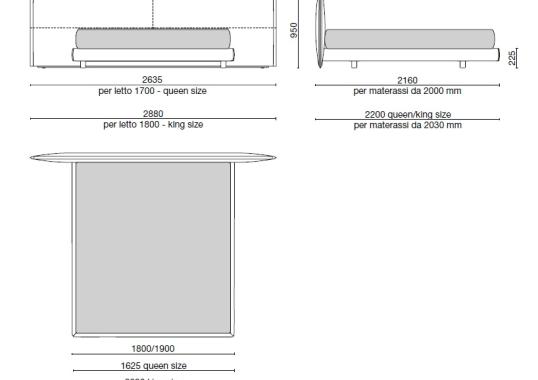 Кровать Poliform Yume Bed image 2