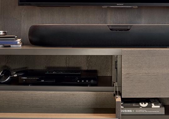 Стеллаж для книг от фабрики Poliform модель Wall System Poliform 