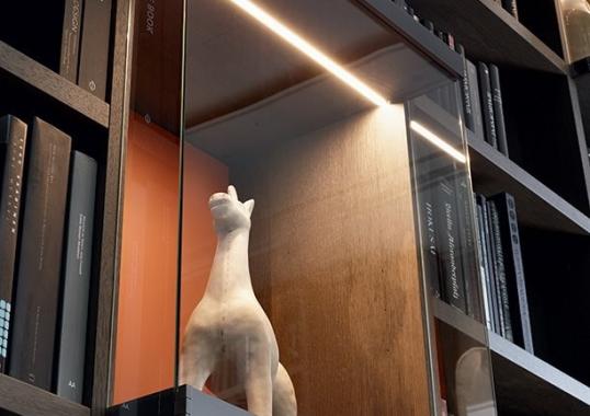 Стеллаж для книг от фабрики Poliform модель Wall System Poliform 