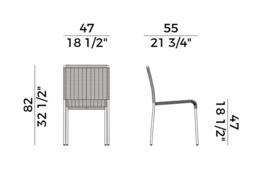 Уличный стул Potocco 688/XXL image 2