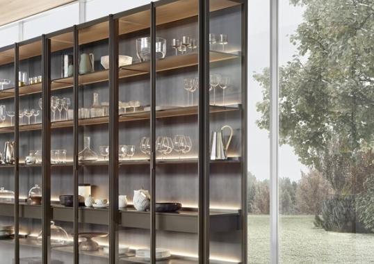 Стеллаж для книг от фабрики Poliform модель Wall System Poliform 