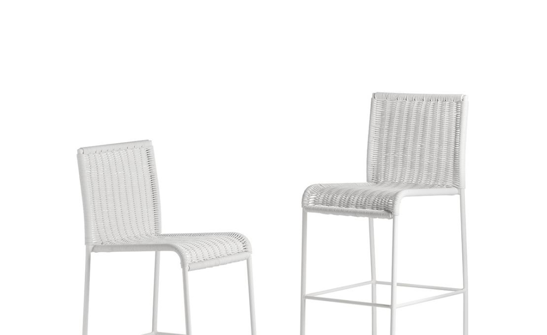 Уличный барный стул от фабрики Potocco модель AGRA SGABELLO