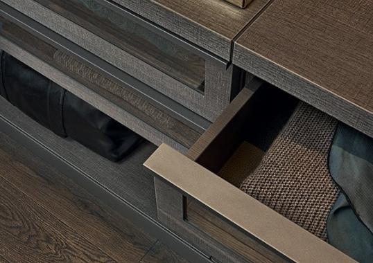 Шкафы от фабрики Poliform модель Ubik Walk-in Closet