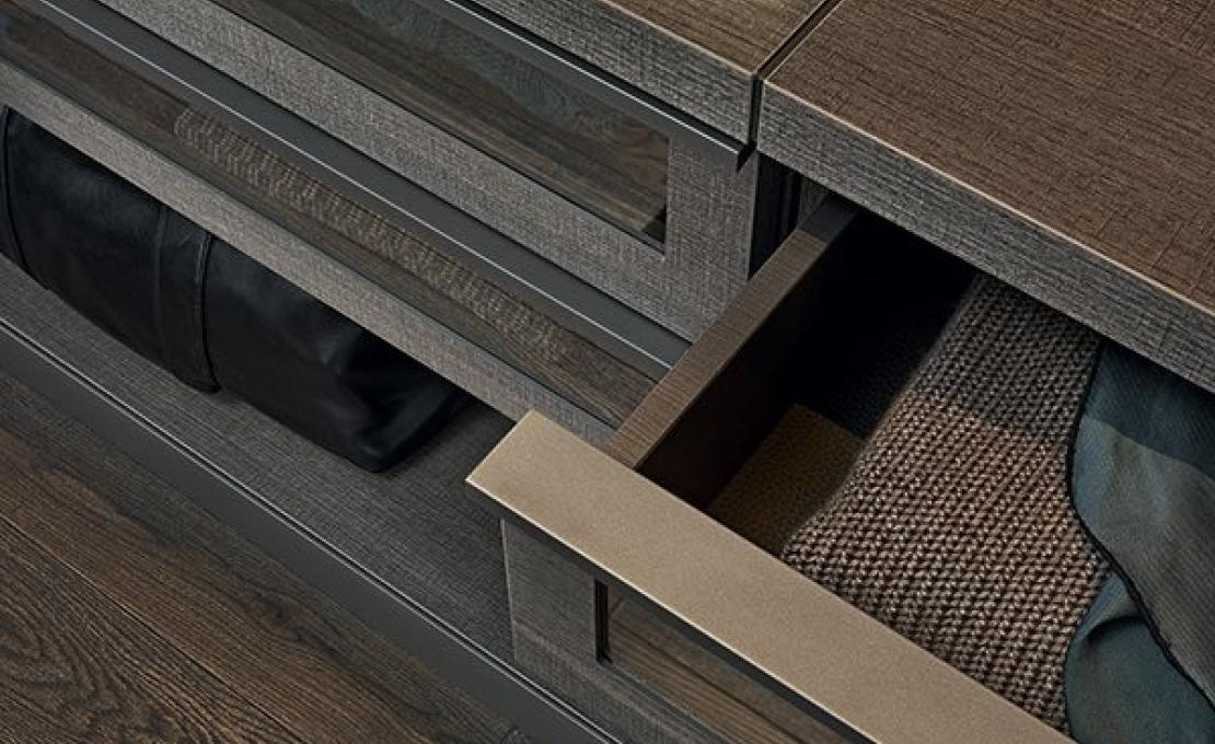 Шкафы от фабрики Poliform модель Ubik Walk-in Closet