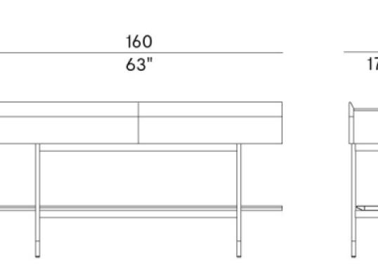 Консоль Potocco ARIAL CONSOLE image 2
