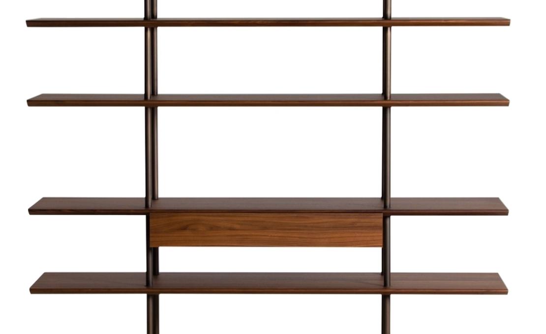 Стеллаж для книг от фабрики Potocco модель ARIAL BOOKSHELF