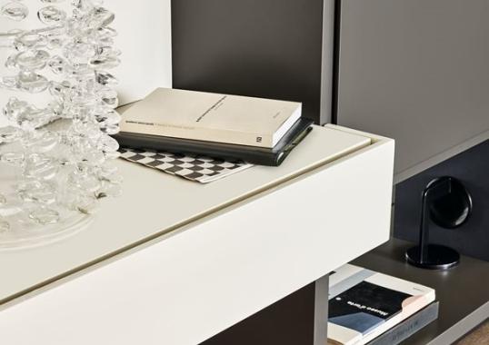 Стеллаж для книг от фабрики Poliform модель Wall System Poliform 