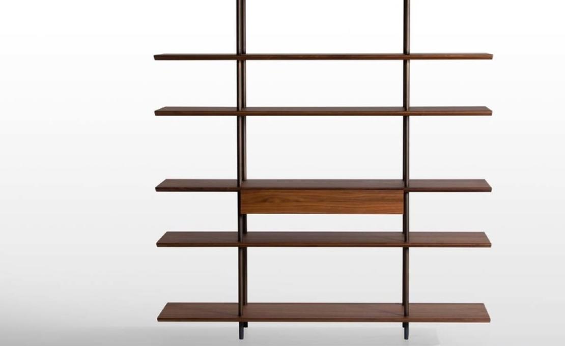 Стеллаж для книг от фабрики Potocco модель ARIAL BOOKSHELF