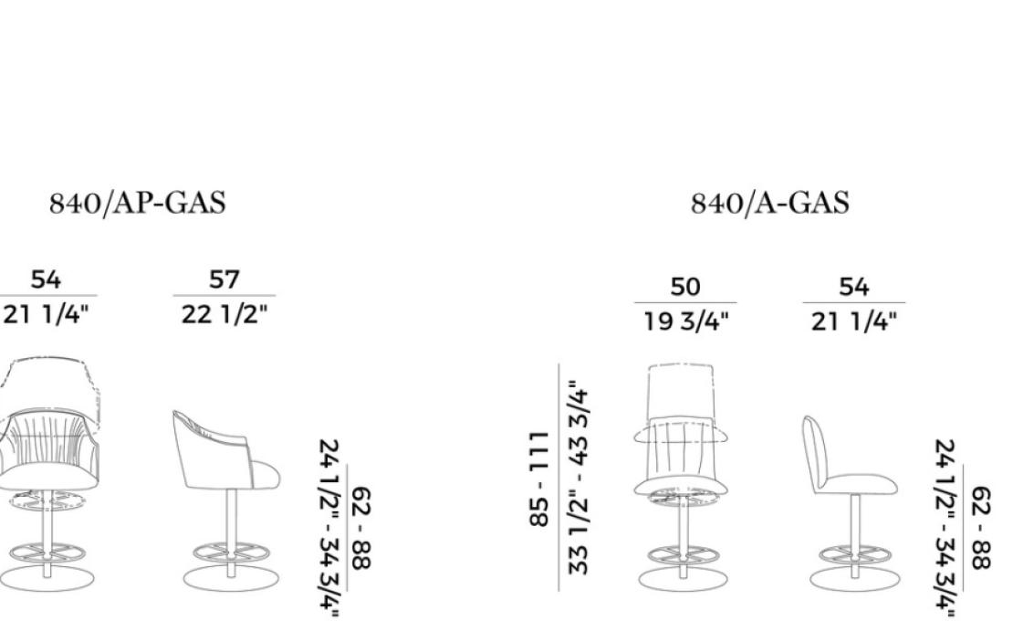 Барный стул от фабрики Potocco модель BLOSSOM GAS 
