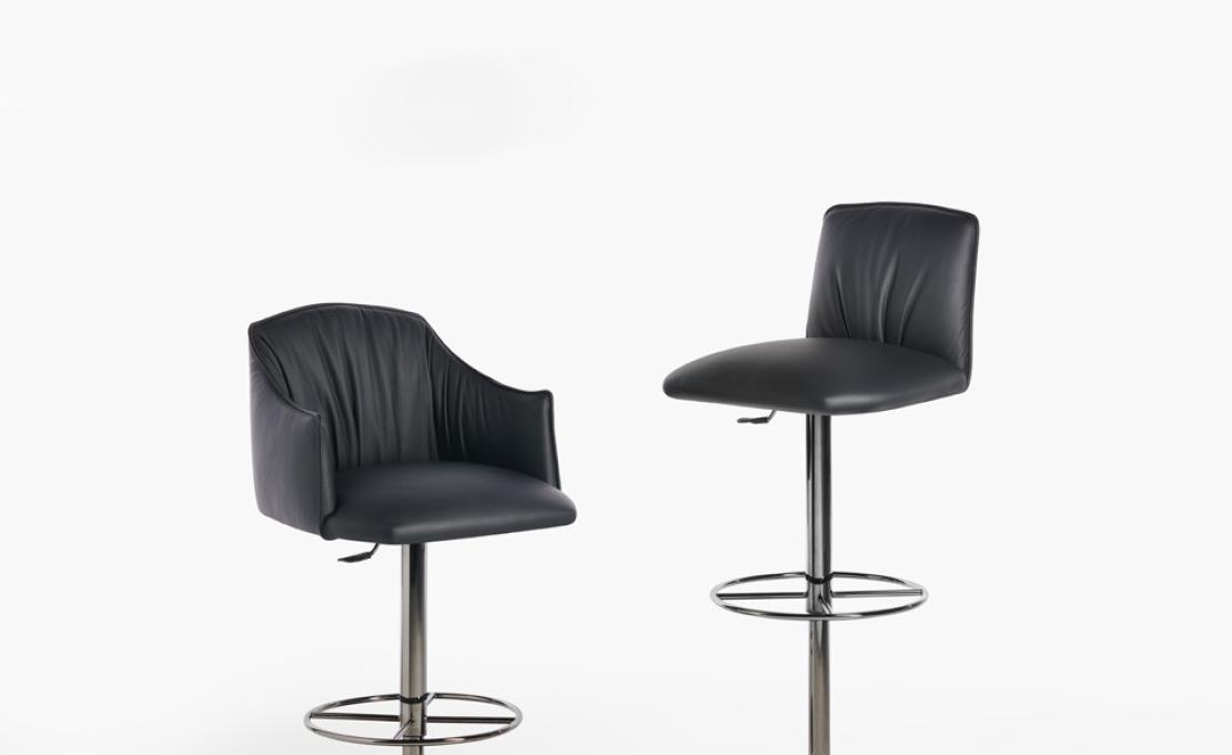 Барный стул от фабрики Potocco модель BLOSSOM GAS 