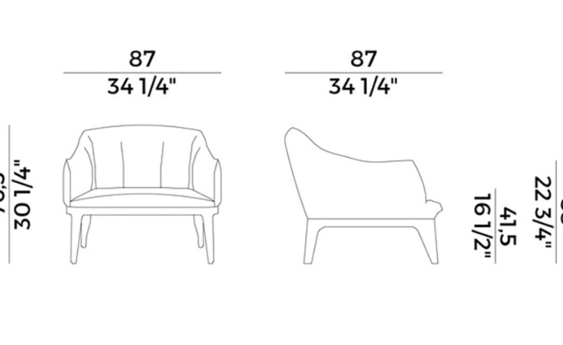 Кресло от фабрики Potocco модель 840/PL
