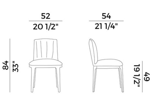 Стул Potocco 840 BLOSSOM image 2