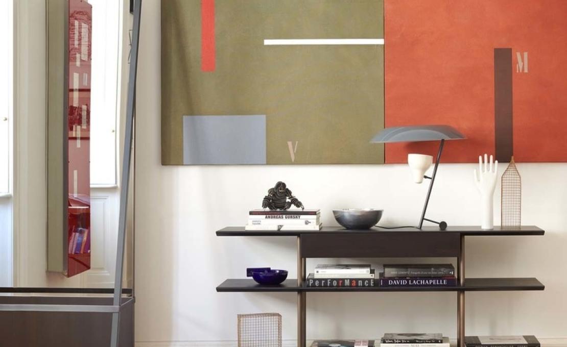 Стеллаж для книг от фабрики Potocco модель ARIAL BOOKSHELF