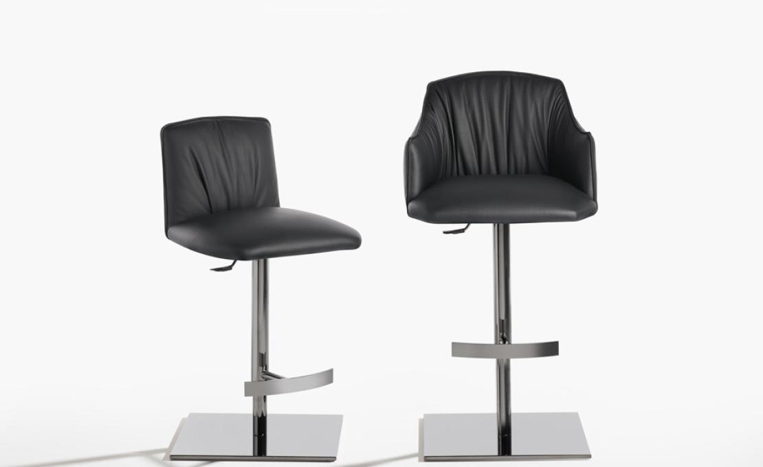 Барный стул от фабрики Potocco модель BLOSSOM GAS 