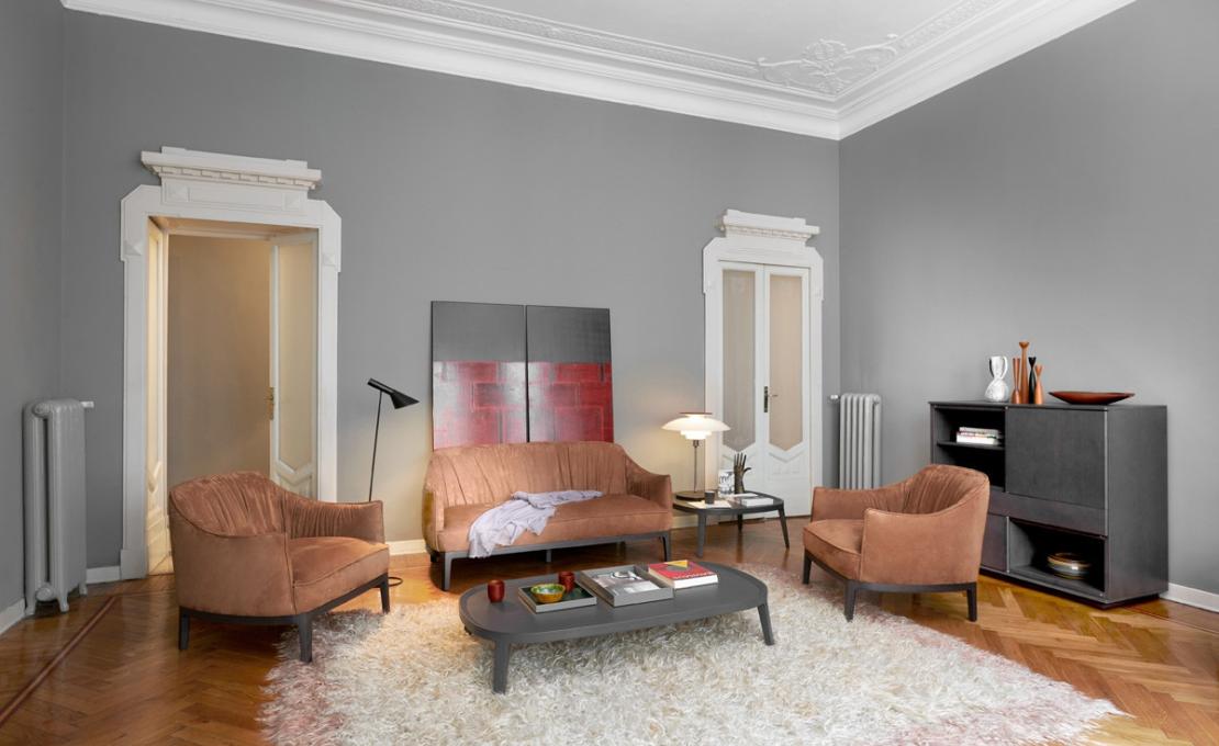 Диван от фабрики Potocco модель 840/D Blossom Sofa